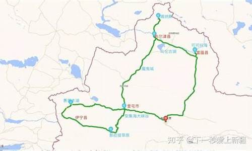 北京至新疆自驾路线_北京至新疆自驾路线