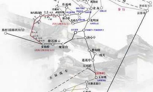 南京到黄山攻略路线_南京到黄山攻略