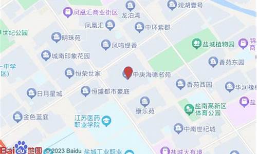 盐城中庚海德公园,盐城中庚海德公园分布图