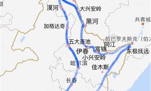 东北自驾游路线查询-东北自驾游路线查询图